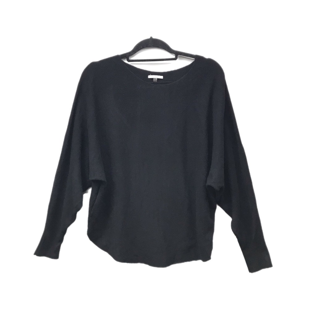 Vila Milano Sweater Women's Size XL Black Batwing Dolman Sleeve Top